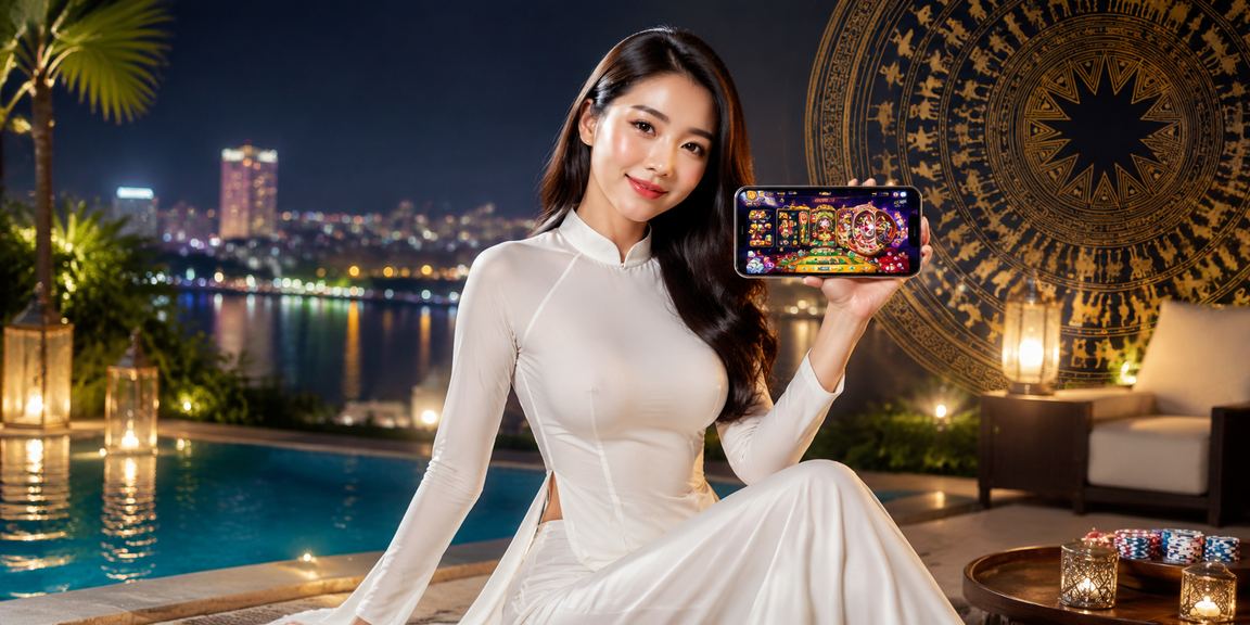 Hà Nội với áo dài minh họa việc kiểm tra casino app và dữ liệu tài khoản